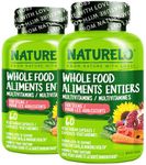 NATURELO Multivitamins For Teenage Girls/Boys, 60 Capsules (Pack of 2), Whole Food Multivitamin with Minerals, Non-GMO, Vegetarian