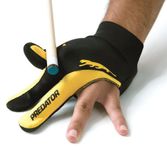 Laxmi Ganesh Billiard Snooker and Pool Gloves Heavy Quality by Predator (Yellow & Black)