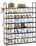 OYREL Shoe Rack 8 Tier Shoe Organizer Shoe Storage 32-40 Pairs Shoe Rack for Closet Shoe Rack Organizer Entryway Shoe Holder Space Saving Shoe Shelf Shoe Stand Large Tall Shoe Tower Garage Door