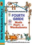 Class 4 Math Worksheets Part 1 -CBSE/ICSE