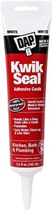 Kwik Seal 7079818001 Kitchen & Bath Adhesive Latex Caulk, White, 5.5 Fl Oz