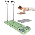 Pilates Board | Pilates Reformer Set | Pilates Reformer Board for Workout Equipment at Home | Plank Trainer Ab Roller | Reformer pilates Machine with Timer | 5 in 1 Pilates Sliding Abdominal Board