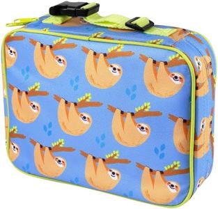 Premium Insulated Lunch Box for Girls- Built to Last w/Solid Metal Frame, Heavy-Duty Zippers & Thick Tear-Resistant Waterproof Fabric Sleeve w Clip on Handle, Kids Cooler Sleeve Bag Fits Bento Box
