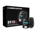 Compustar CS8910-A 1 2-Way LCD FM Vehicle Security Remote-Start System for Passenger Car