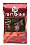 Baileys Outshine Horse Feed 20kg - High Oil Supplement for Coat Shine, Weight Gain & Stamina, Low Starch Formula