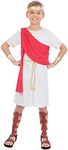 amscan 9904458 Child 10-12y Toga Boy Fancy Dress Costume Roman Greek Emperor Book Day Kids New