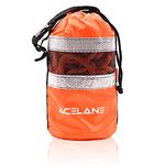 Acelane Throw Bag for Water Rescue with 70ft Reflective Throw Rope, Floating Rescue Ropes for Whitewater Boating, Kayaking, Ice Fishing, Rafting, Swimming, High Visibility Safety Boating Equipment