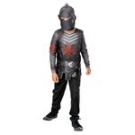 Bristol Novelty 3017535-6000 Black Knight Kids Fancy Dress, Boys, Multicolor, 5-6 Years