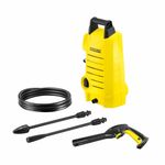 KARCHER High Pressure Washer K 2.050, Car Washer, max. 100 Bars, max. 342 l/h Flow Rate, 3 Meters Outlet Hose, Portable, Car, Bike & Home Cleaning (Yellow)