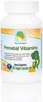 Raise Them Well Physician Developed Prenatal Vitamin with Vitamins K2 MK-7, Methylfolate, and Glutathione | 150 Veggie Capsules