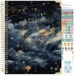 HARDCOVER bloom daily planners 2024-2025 (8.5" x 11") Academic Year Day Planner (July 2024 - July 2025) - Passion/Goal Organizer - Monthly & Weekly Inspirational Agenda Book - Midnight Sky