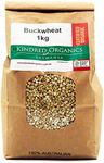 Kindred Organics Australian Hulled Buckwheat 1kilograms - A Nutritious, Naturally Wheat-Free Ingredient, Alternative to Rice, Distinctive Nutty Flavour.