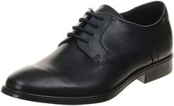 ECCO Shoes Men's Melbourne Plain Toe Shoe, Black, 44 Medium EU (10-10.5 US)