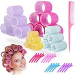 WESTALIO 41 PCs Hair Rollers With C