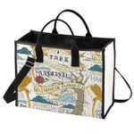 BWWKTOP Hunger Movie Tote Bag Movie Inspired Gifts Music Lover Canvas Shoulder Bag For Movie Fans, Coming Tree Bg