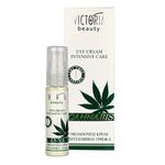 Victoria Beauty Eye Contour Cream with Hemp Seed Oil 30 ml – Intensive Moisturizer for a Smooth Appearance around the Eye and Bright Look of Dehydrated, Dry, Super Dry, or Itchy Skin