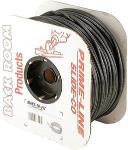 PRIME-LINE Screen Retainer Spline, 120 Dia, Black Vinyl, 1 Roll of 500 ft., MP7552