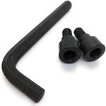 REPLACEMENTKITS.COM Brand 2 Pack Replacement Hex Bolts for Olympic Bars, Curl Bars, Tricep Bars & Dumbbell Bars