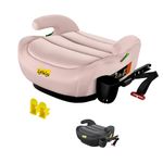 Jovikids OHHO+ i-Size Booster Car Seat, 125-150cm Highback Toddler Booster Seat with ISOFIX, ECE R129 Approved, Seat Belt Guide, Lightweight & Portable, Removable Machine Washable Cover
