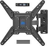 Mounting Dream UL Listed TV Wall Mount for Most 26-55 Inch TVs, Full Motion TV Mount with Perfect Center Design, Articulating Wall Mount TV Bracket Swivel and Tilt, Max VESA 400x400mm, Up to 77LBS