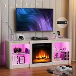 BREEZEHEAT 58 inch TV Stand with 18