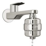 SHOWERZEN Shower head and tap Filter for hard water/Shower Filter for bathroom/Hard water filter for Tap/for both borewell and tanker water/water softner to control hair fall and skin protector