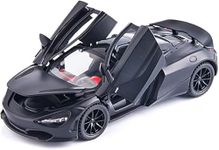 HALO NATION® Fast & Furious Shaw's Maclaren 720S 1:32Scale Diecast Metal Car Luxery Sports Car - Black