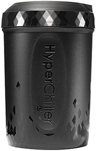 HyperChiller HC3 Patented Iced Coffee/Beverage Cooler, New, Improved,Stronger and More Durable! Ready in One Minute, Reusable for Iced Tea, Wine, Spirits, Alcohol, Juice, 12.5 Oz, Black