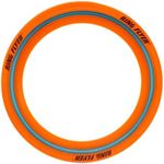 Air Flex Max Grip Ring Flyer Orange Frisbee Round Flying Disc Toy