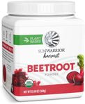 Sunwarrior Beet Root Powder Nitric Oxide Increase Stamina Blood and Flow Circulation Natural Non-GMO Keto Vegan Superfood for Smoothies Acai Pudding Baking 360g sq tub (90 Servings) Organic Harvest