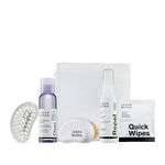 Jason Markk Starter Box, Shoe Cleaning Kit, 5-Piece Set, Deep Cleaning Solutions, Two Brushes, & Microfiber Towel, Sneaker Care, Ideal for Footwear, Safe on Leather, Suede, Nubuck, Cotton, Knits, 2oz,