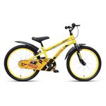 VECTOR 91 Boom 20T Yellow Single Speed 12 Inch Frame Unisex Kids Cycle