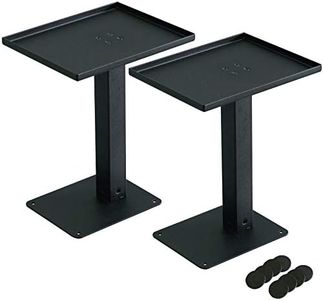 Kikutani DJ-SPS Monitor Speaker Stand for DJ, Top Plate: 7.7 x 6.1 inches (195 x 155 mm), Height: 9.6 inches (245 mm), Insulator Included