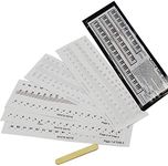 Imelod Stickers for Piano/Keyboards,49,61,76,88 Key Full Set of Piano&Keyboard Music Note Stickers,Transparent Plastic Stickers has both black keys and white keys