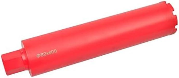vidaXL Diamond Core Drill Bit - Metal - 82mm X 400mm - Ideal for Granite, Hard Stone, Concrete, and Reinforced Concrete- Drilling Accessory