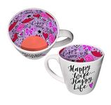 WPL Gifts Inside Out Happy Wife Mug with Gift Box (ISO173)