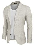 COOFANDY Men's Casual Sports Coats Lightweight Suit Blazer Jackets One Button