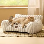 Bedsure Cute Cat Couch for Pets - F