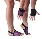 YogaPaws SkinThin Non Slip Yoga Gloves and Yoga Socks for Women and Men for Yoga, Hot Yoga, CrossFit, Cycling, and for Sweaty Hands and Feet