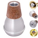 Libretto Trumpet Mute, AC011-7, Practice Mute, All Aluminum, Excellent For Practice Purpose