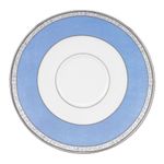 Lenox Marchesa Couture Tea Saucer, Sapphire Plume