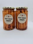 Twisted Pickled Spicy Carrots 2 x 750ml