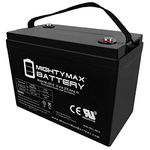 Mighty Max Battery 6V 200AH SLA Battery Replaces Camper Golf Cart RV Boat Solar Wind