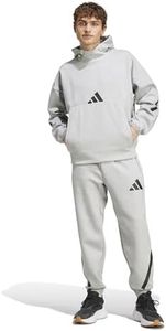 Adidas Mens Z.N.E. Pants,Medium Grey Heather,XL
