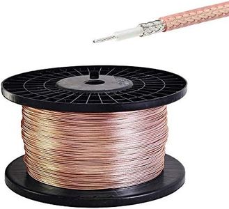 Eightwood RG316 RF Coaxial Coax Cable 15.24 meters /50 feet