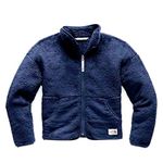 The North Face Girls Campshire Cardigan Full Zip Fleece Jacket (Large), Montague Blue, Large