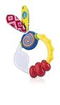 Nuby Wacky Teething Ring Teether 1 Count (Pack of 1),yellow