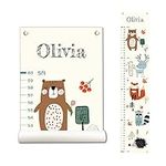 Personalized Kids Canvas Growth Cha