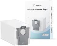 WAIKAS 6 Pack Vacuum Cleaner Bags Compatible with Roborock, Replacement Dust Bags Disposable Compatible with P10/P10 Pro,P10S/P10S PRO,V20,Q Revo Robot Vacuum Cleaner