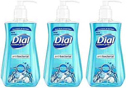 Dial Liquid Hand Soap, Cucumber & Mint, 7.5 Fluid Ounce (Pack of 3)
